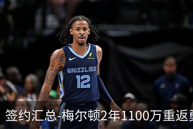 签约汇总-梅尔顿2年1100万重返勇士 哈里斯加盟马刺